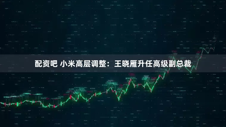 配资吧 小米高层调整：王晓雁升任高级副总裁